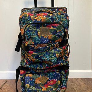 DaKine Split Roller 100L Luggage for Travel - Hawaii Floral Print